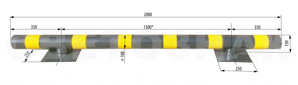 Ширина отбойника. Колесоотбойники металлические ту 5271-001-92716048-2014. Колесоотбойники металлические ГОСТ 12.3.020-80. Колесоотбойник металлический анкерный тип4 д.159 2000/300. Колесоотбойник резиновый l=2000.