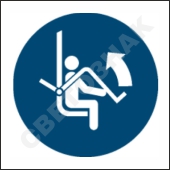 M034     /Open safety bar of chairlift