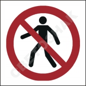 P004  /No thoroughfare