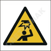 W020 ;  /Warning; Overhead obstacle
