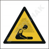 W041 ;  /Warning; Asphyxiating atmosphere