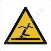 W048 ;  ()/Warning; Shallow water (diving)
