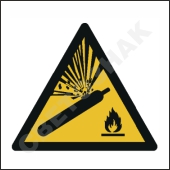 W029 ;   /Warning; Pressurized cylinder