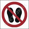 P024      /Do not walk or stand here