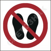 P024      /Do not walk or stand here