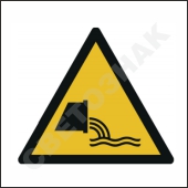 W055 ;   /Warning; Sewage effluent outfall