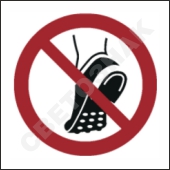 P035     /Do not wear metalstudded footwear