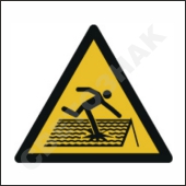 W036 ;  /Warning; Fragile roof