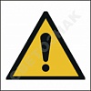 W001   /General warning sign