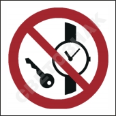 P008        /No metallic articles or watches