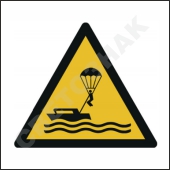 W063 ; /Warning; Parasailing