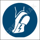 M032   /Wear anti-static footwear