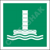 E055    ()/Marine evacuation chute