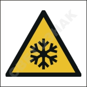 W010 ;  /  /Warning; Low temperature/freezing conditions
