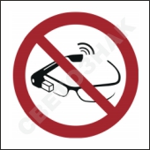 P044  - /Use of smart glasses prohibited