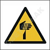 W022 ��������������; ������ �������/Warning; Sharp element