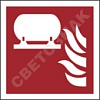 F012 ������������ ��������� �������������/Fixed fire extinguishing installation