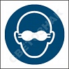 M007    /Opaque eye protection must be worn