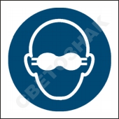 M007    /Opaque eye protection must be worn