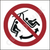 P038    /Do not swing the chair