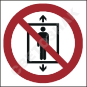 P027       /Do not use this lift for people