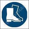 M008   /Wear safety footwear