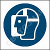 M013  /Wear a face shield