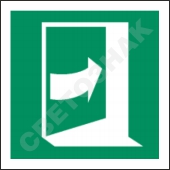 E023      /Door opens by pushing on the right-hand side