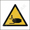 W024 ��������������; ������ (���������) ���/Warning; Crushing of hands