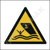 W058 ;    /Warning; Boating area