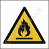 W021 ;  /Warning; Flammable material